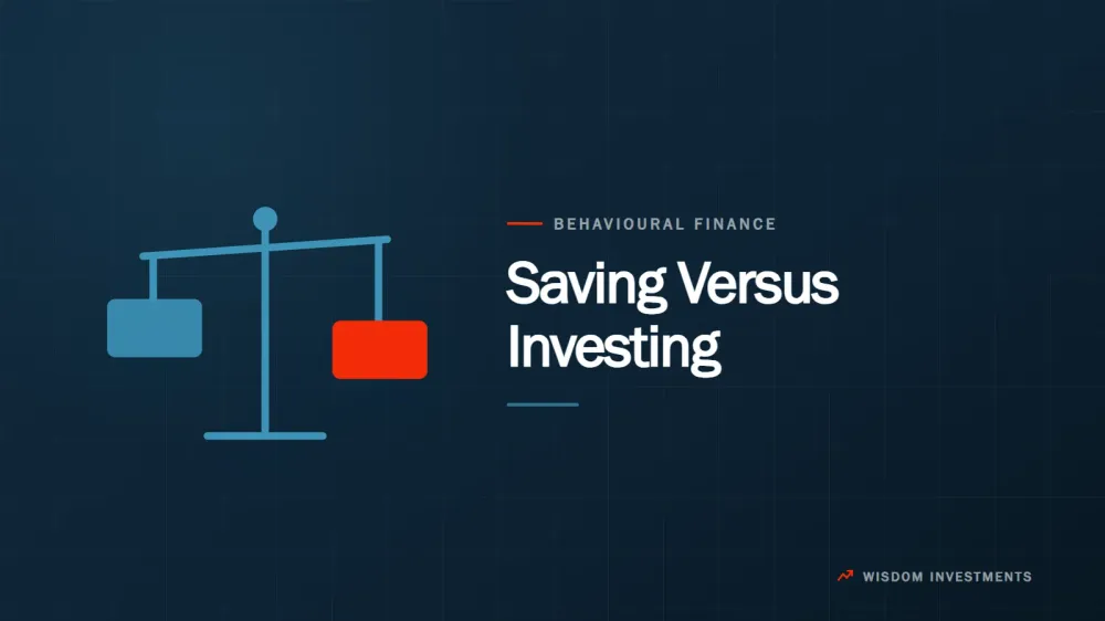 Saving Versus Investing