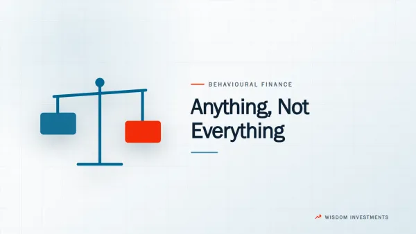 You Can Afford Anything, But Not Everything